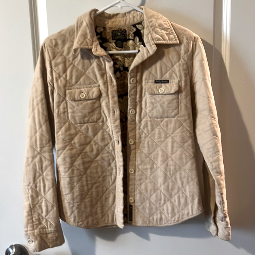 Vintage lucky brand quilted jacket